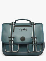 Boekentas Vintage North Cameleon Blauw vintage north CA41